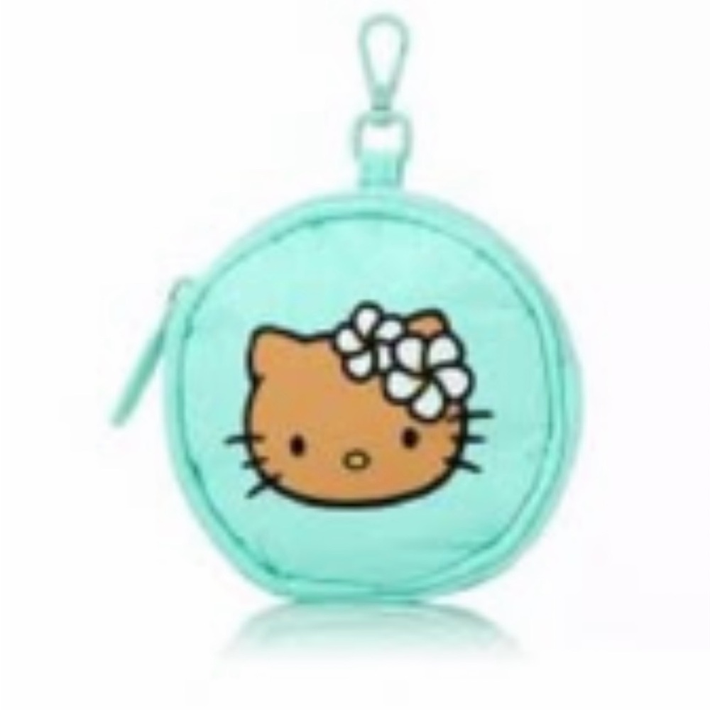 ALOHA Collection x DFS x Hello Kitty COMPLETE Tan Kitty Hibiscus Splash - Picture 8 of 16